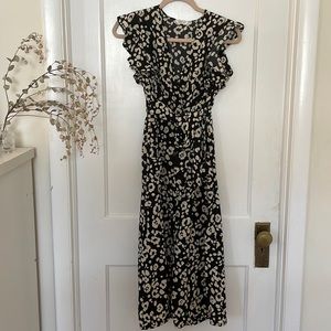 Black & White Midi Dress (size XS-S)